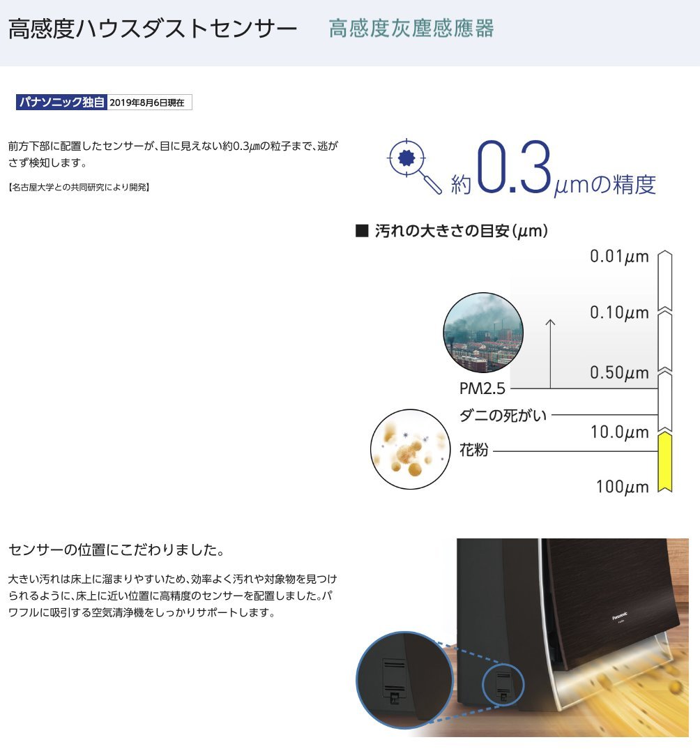 ~PM2.5對策~日本直送附中說Panasonic F-VXS90日本製除菌加濕空氣清淨機F-VXR90後繼