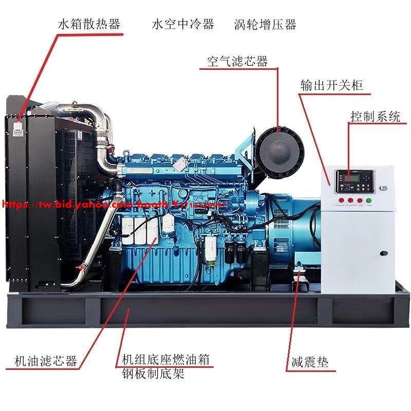 濰柴柴油靜音發電機組50/100/200/300/500KW千瓦三相電380V大型廠-促銷 正品 現貨