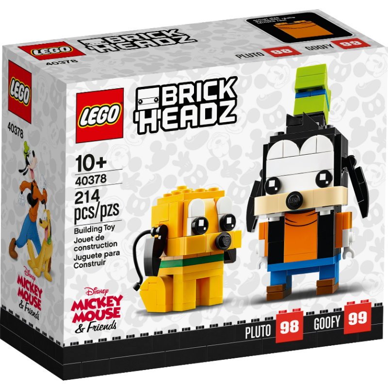 ☆電玩遊戲王☆新品現貨樂高LEGO 40378 Brickheadz 迪士尼高飛布魯托