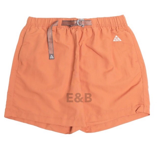 全新 Nike ACG Shorts 機能 短褲 防潑水 日落橘