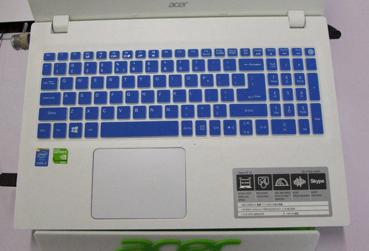 蝶飛 宏基acer E5 575g 51qk 15吋鍵盤膜acer Aspire E15 英文彩色筆電鍵盤保護膜 Yahoo奇摩拍賣