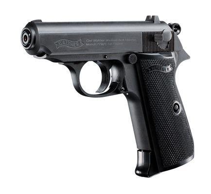 【BCS生存遊戲】特惠套組 WALTHER PPK 4.5mm全金屬刻字版滑套可覆進CO2手槍 空槍版-UM45CB01