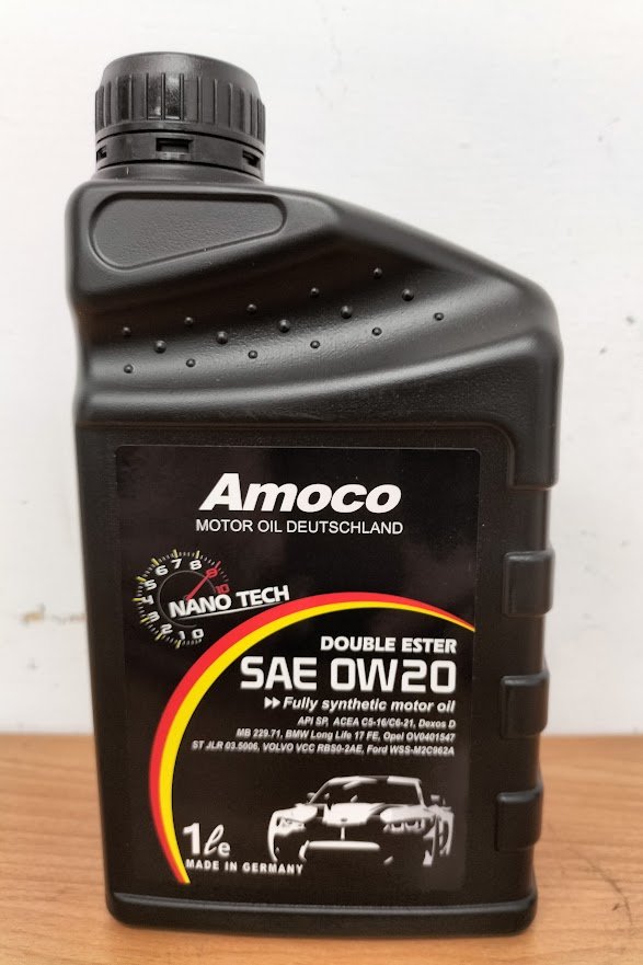AMOCO 0W20 0W-20 SP VOLVO VCC RBS0-2AE 奈米雙酯類全合成機油