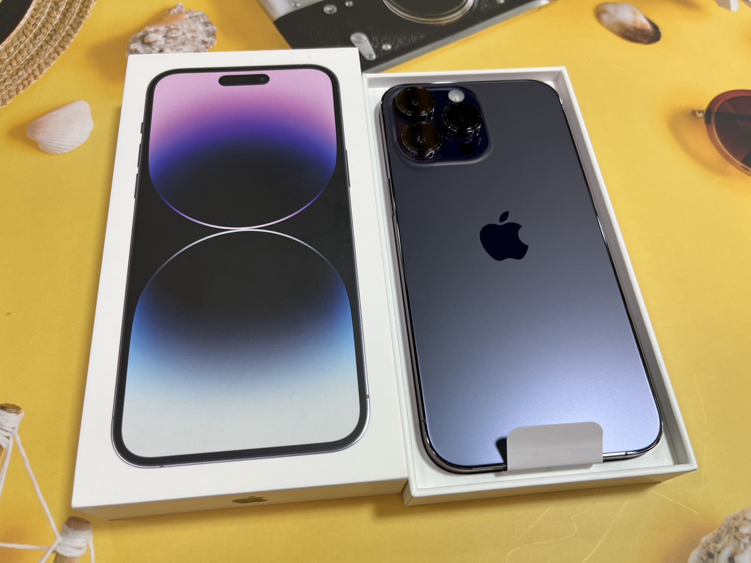 拆封新品🍎 Apple iPhone 14 Pro Max 128GB紫色🍎 🔋100%蘋果原廠保固2024/7/16