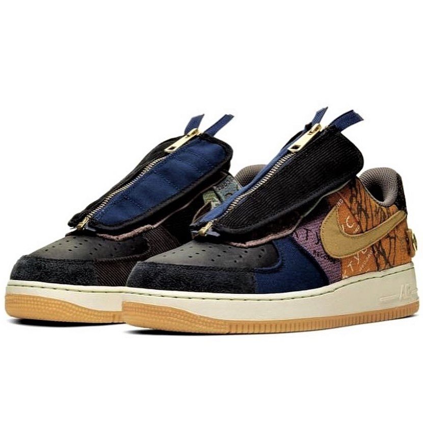 AYW】NIKE AIR FORCE 1 LOW TRAVIS SCOTT CACTUS JACK聯名休閒鞋運動鞋