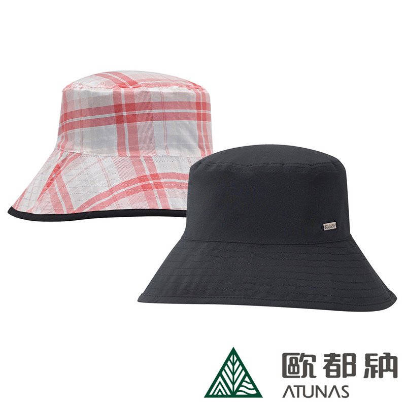 (登山屋)ATUNAS歐都納女款防曬雙面漁夫帽(A1AHCC03W黑/防曬/遮陽帽/漁夫帽)