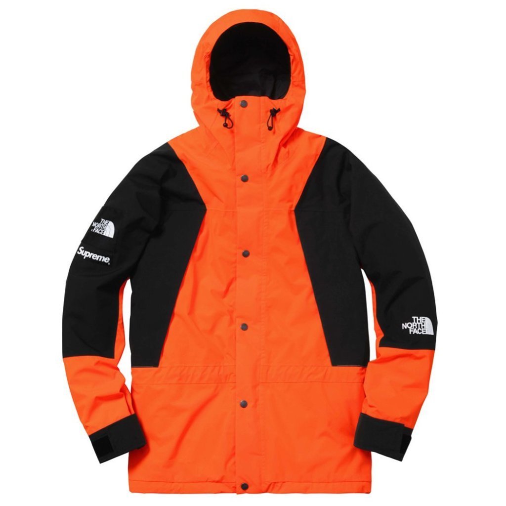 Supreme x The North Face TNF Mountain Parka 橘色衝鋒外套bogo