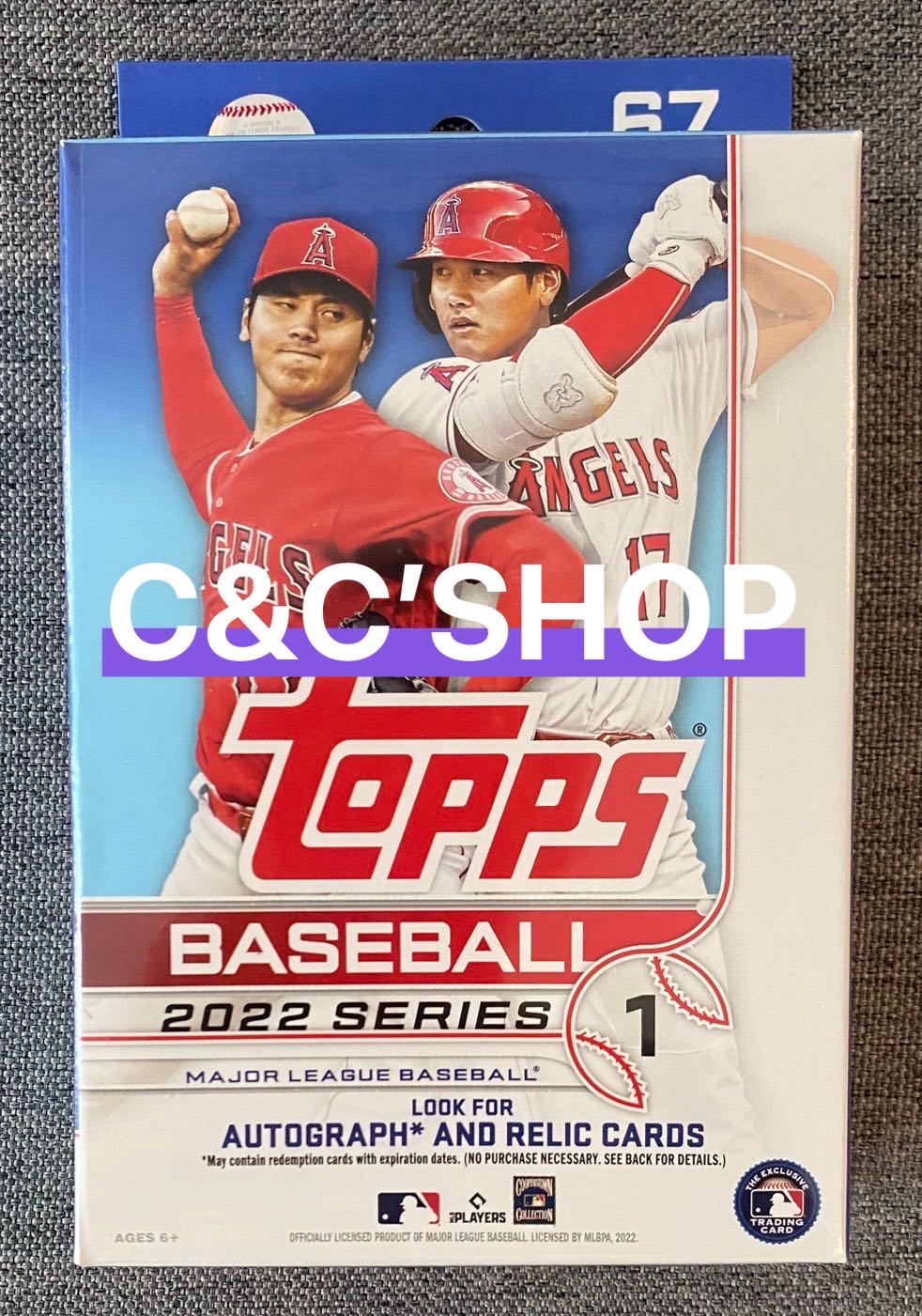 CCSHOP】⚾️Topps 2022 Series 1 Baseball Hanger 大谷翔平封面棒球卡