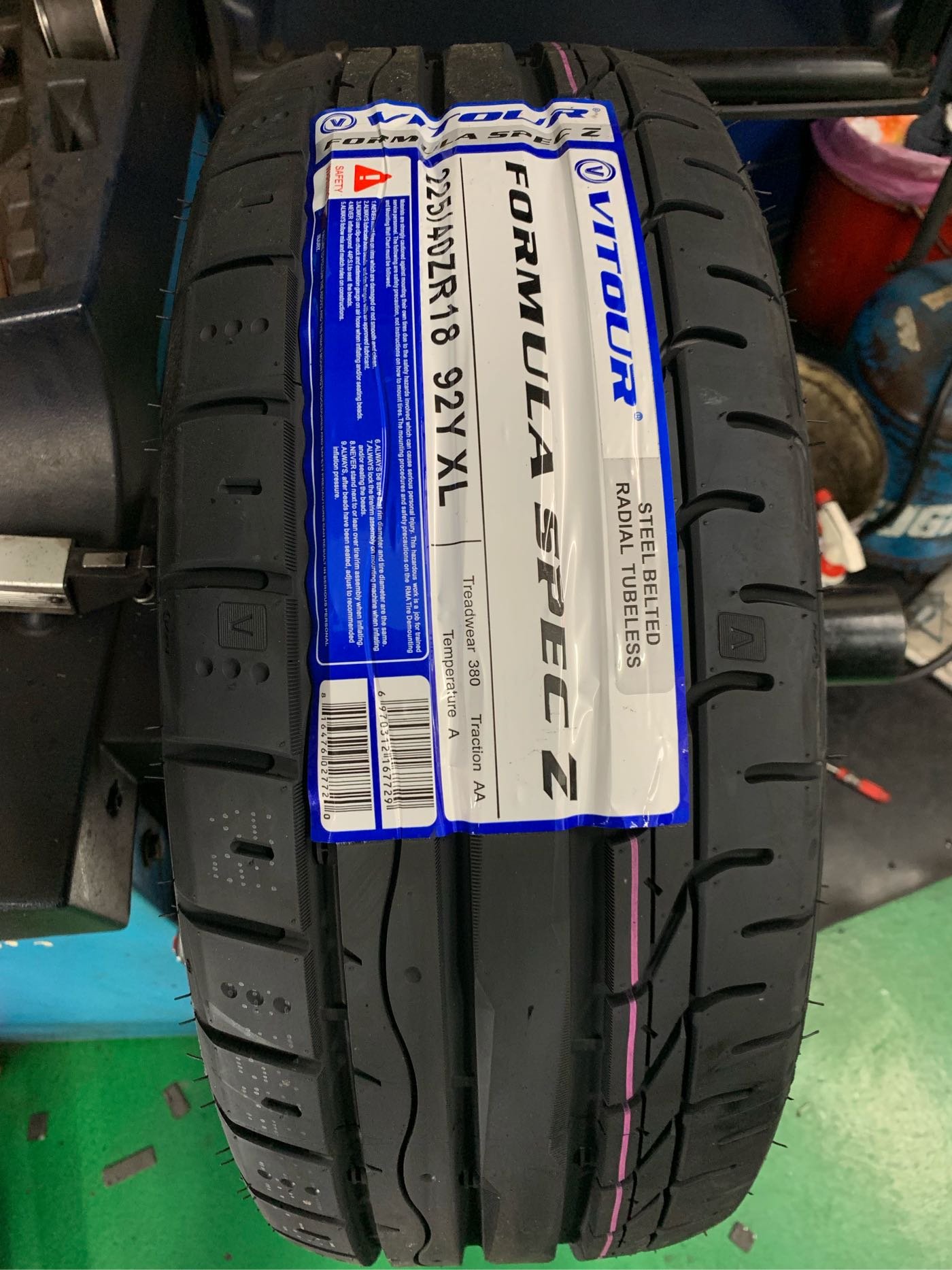 CP值高 威特輪胎 VITOUR FORMULA Z 225/40/18 255/35 255/30 265/30/19 275 245/35 ps91 錦湖