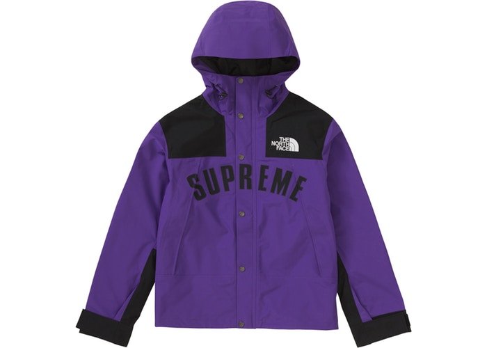 Supreme The North Face Arc Logo Mountain Jacket Gore-Tex 紫| Yahoo