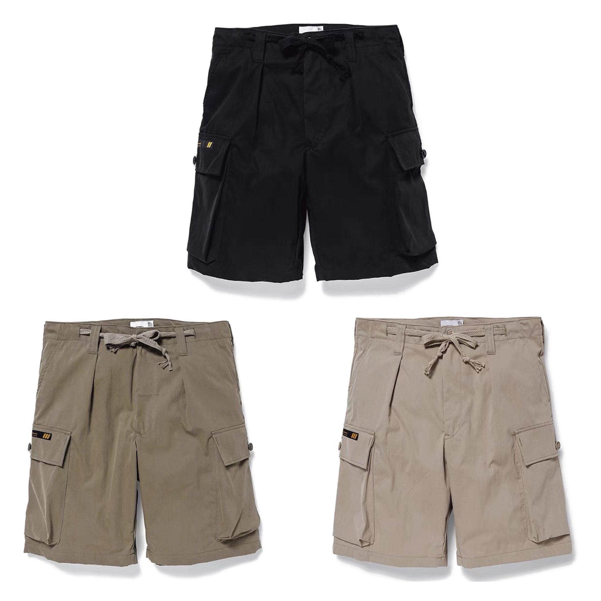 希望商店】 WTAPS JUNGLE COUNTRY SHORTS 21SS 側標綁繩口袋短褲