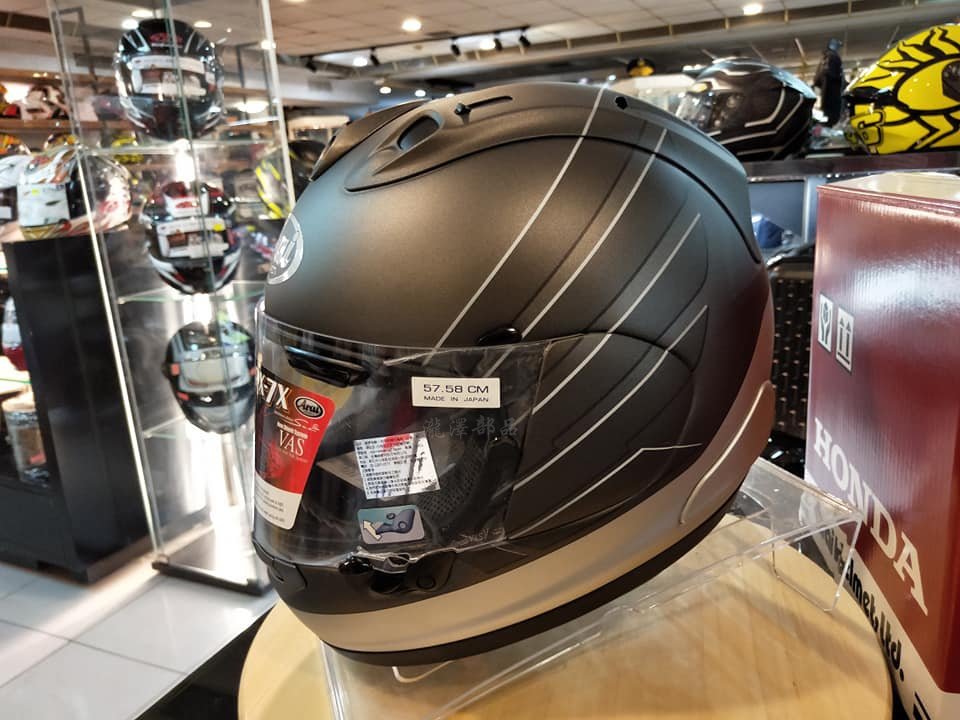 瀧澤部品 日本 Arai RX-7X 本田 HONDA CB 消光灰銀 限量聯名款 頂級 全罩安全帽 SNELL 透氣