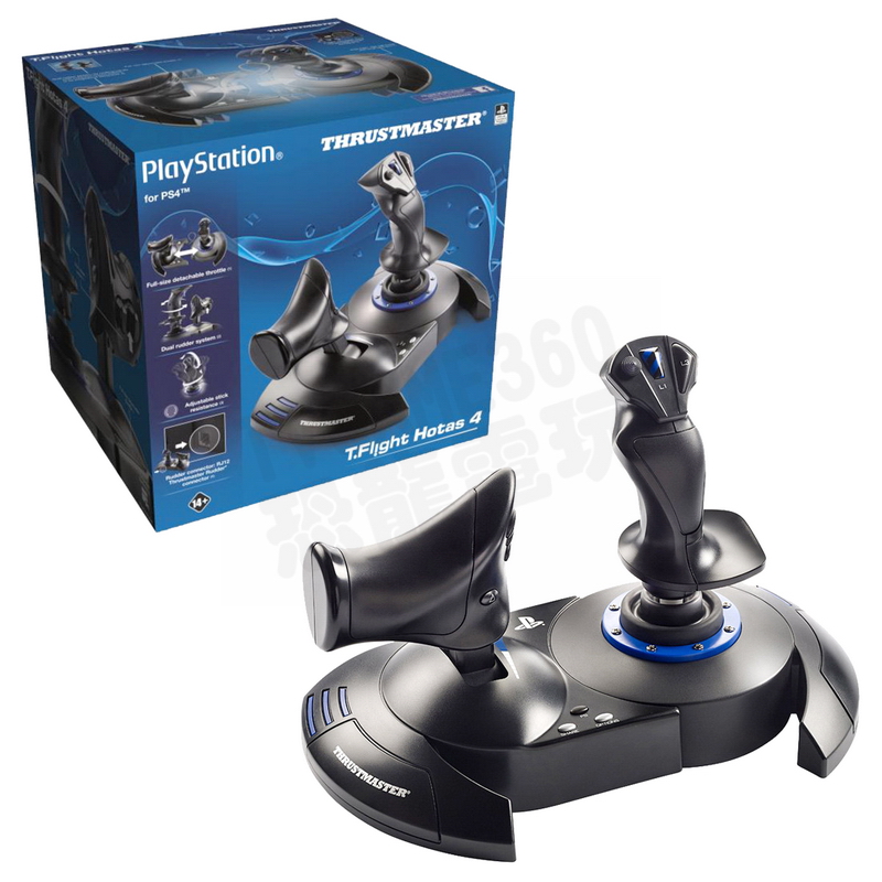 THRUSTMASTER T FLIGHT HOTAS4 飛行搖桿 DCS ACE PS5 PS4 PC【台中恐龍電玩】