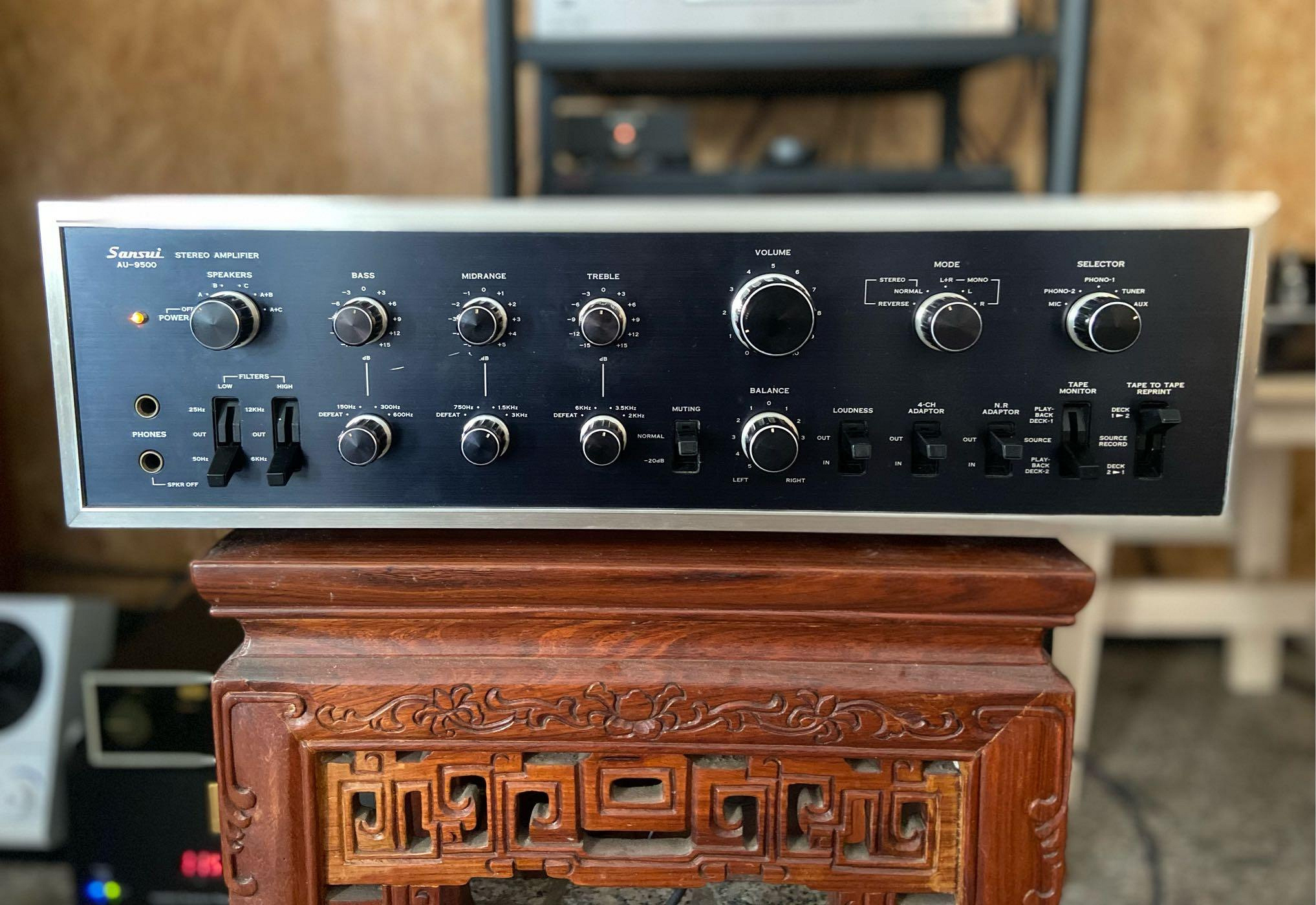 山水 Sansui 黑金剛 AU 9500 旗艦非X 1111 365唱片行