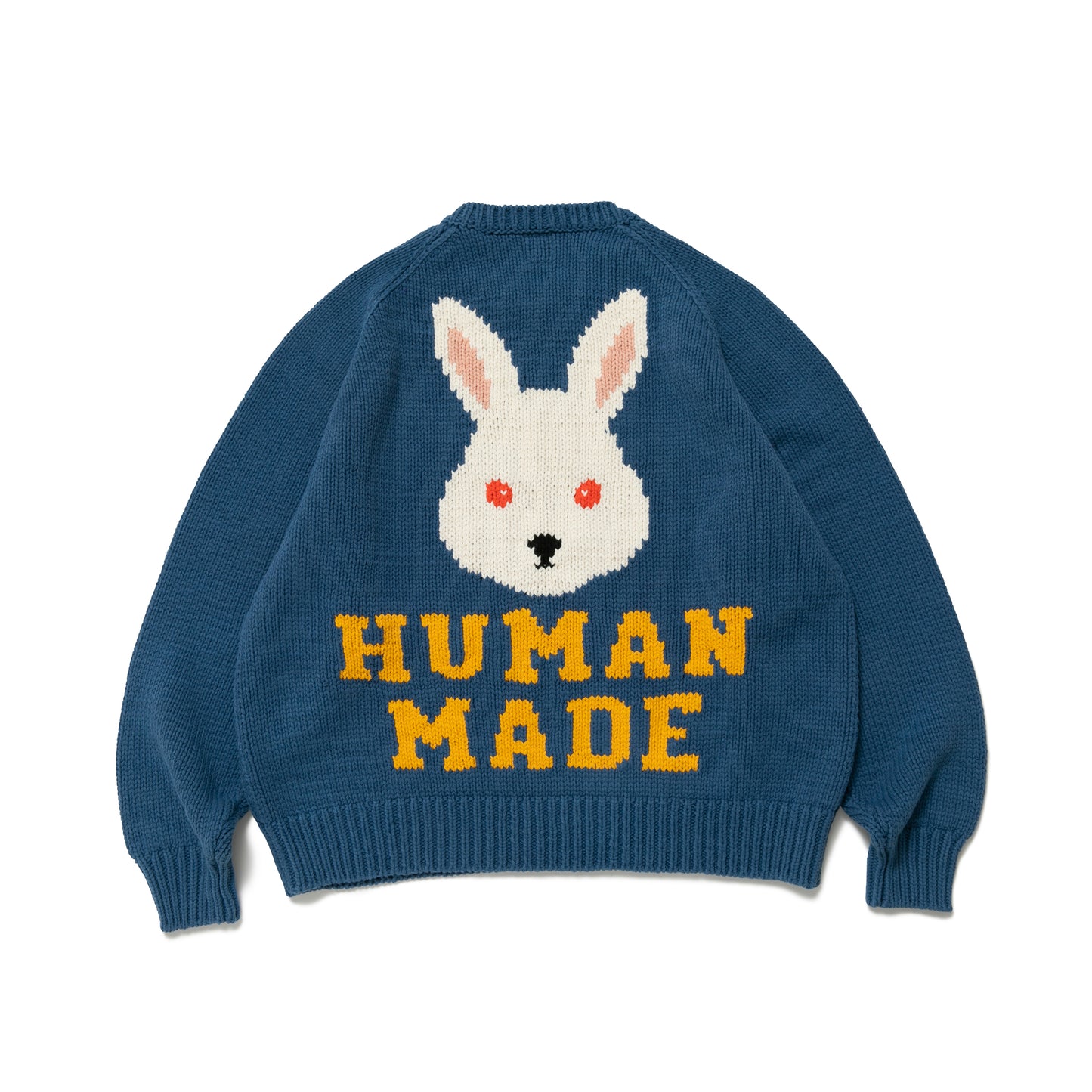 日貨代購CITY】2022AW HUMAN MADE RABBIT RAGLAN KNIT SWEATER 毛衣