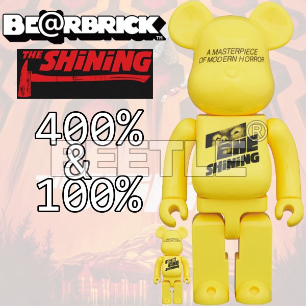 BEETLE BE@RBRICK THE SHINING POSTER 鬼店黃BEARBRICK 100 400