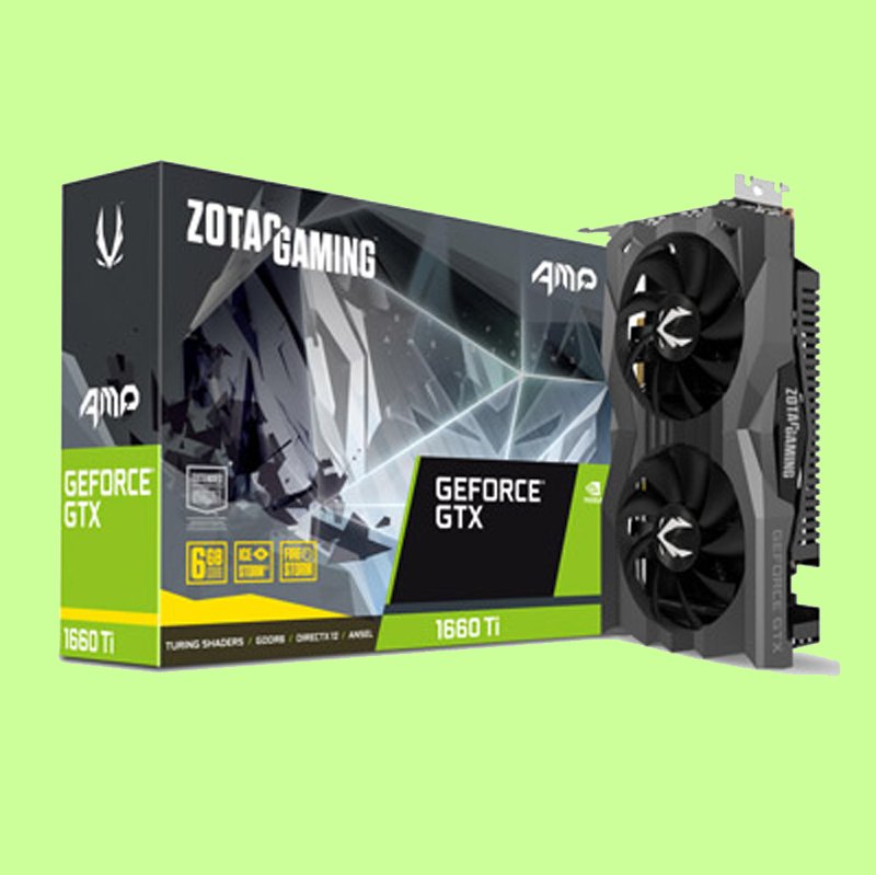 5Cgo【權宇】ZOTAC索泰  GeForce GTX 1660 Ti AMP 6GB 顯示卡支援4K 3年保 含稅