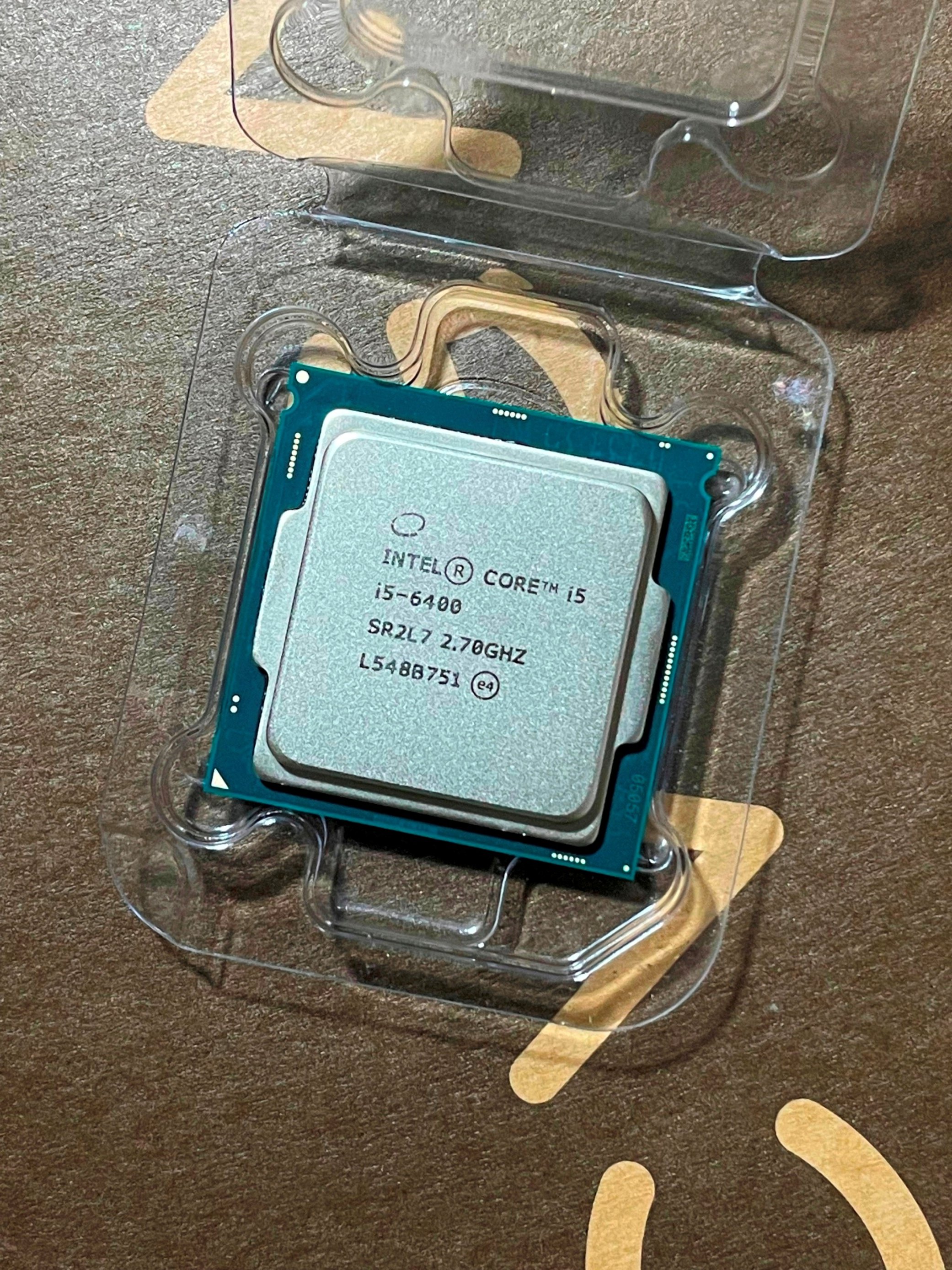 Intel Core i5 6400 2.7G 4C4T 6M 1151 HD 530 第六代正式版CPU