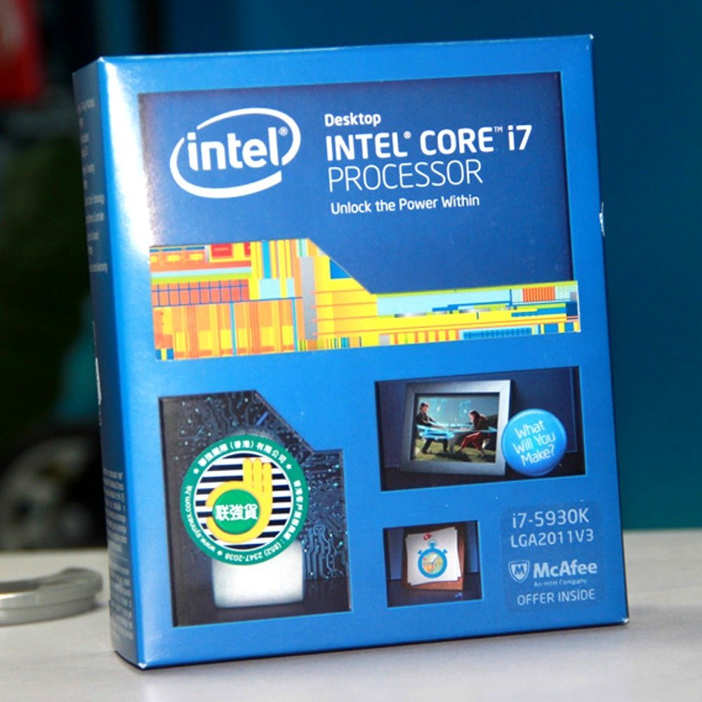 5Cgo【權宇】神機套餐五Intel i7 5930K盒装CPU 6核12線程+華碩X99