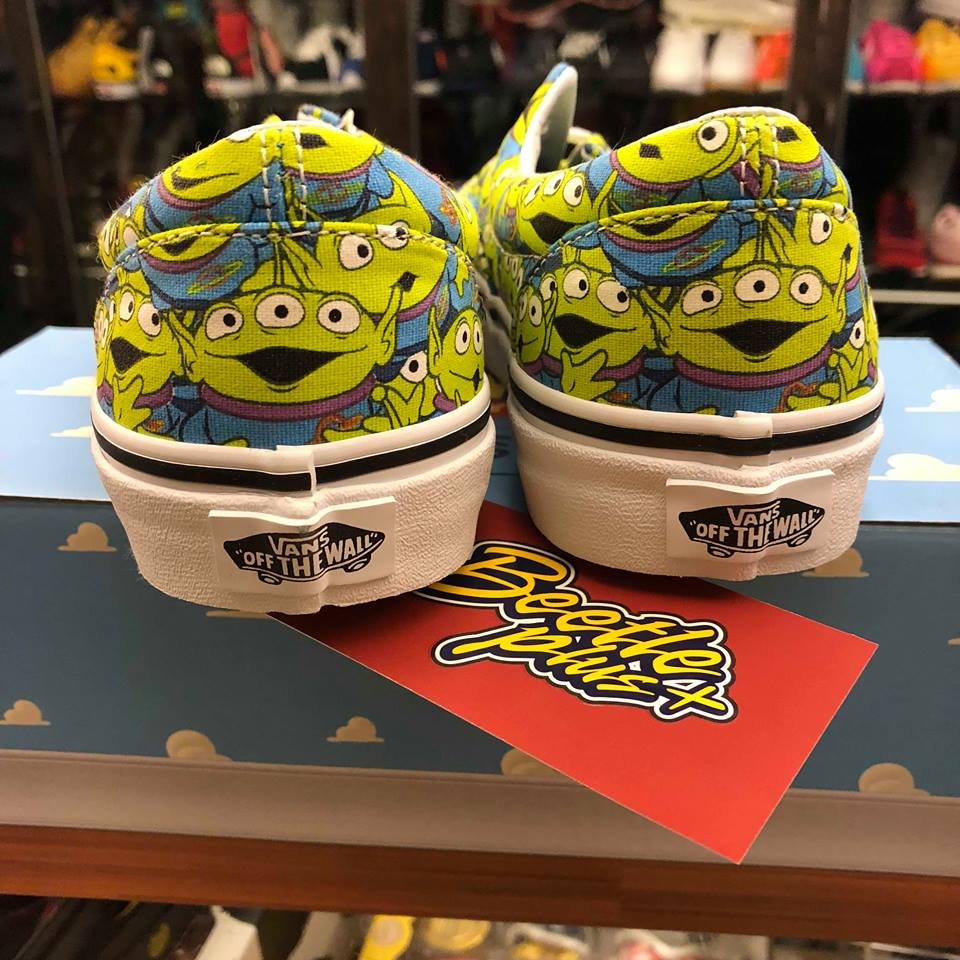 女生BEETLE VANS DISNEY TOY STORY 玩具總動員三眼怪22.5 夜光| Yahoo