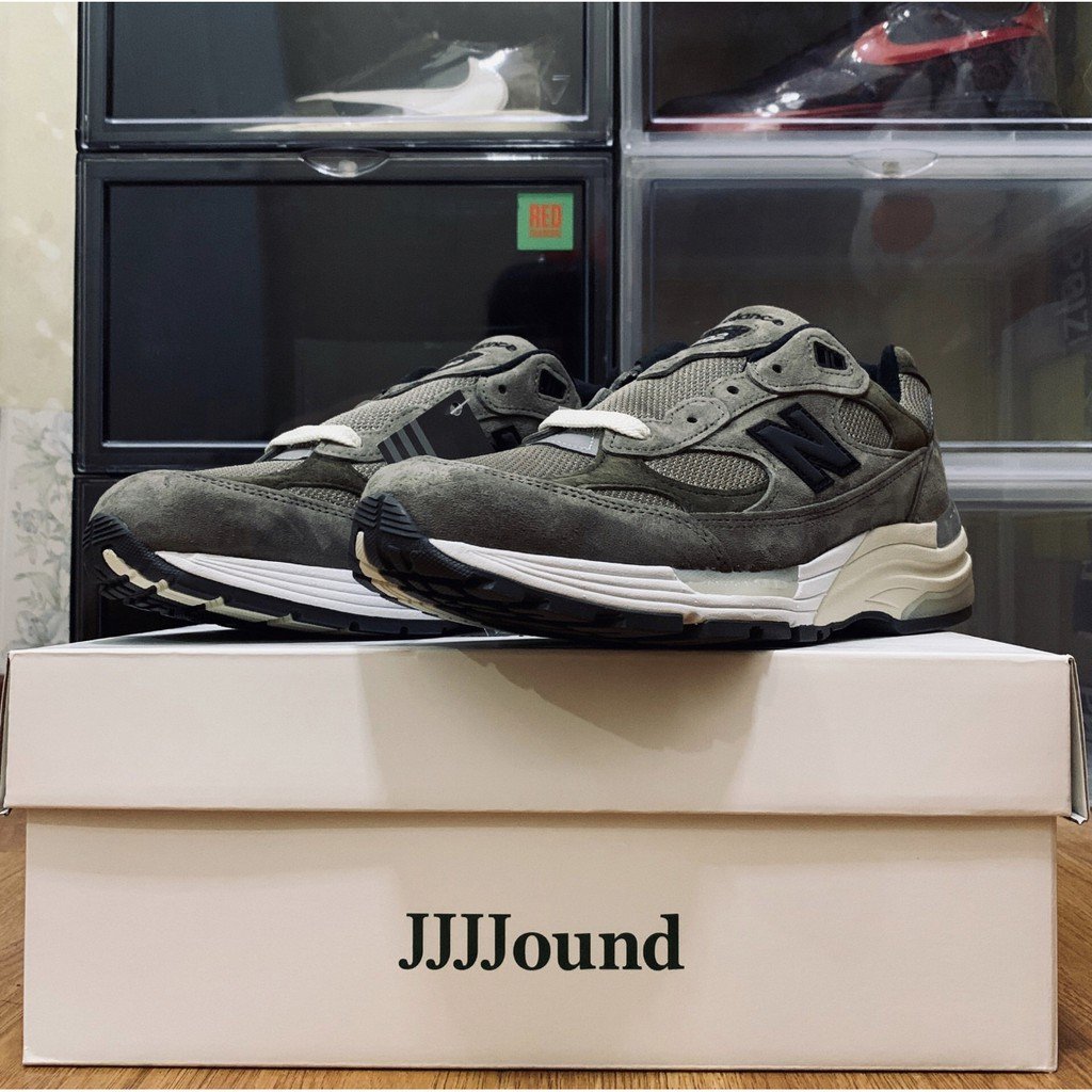 正品】聯名JJJJound x New Balance 992系列灰色跑步膝M992J2潮鞋