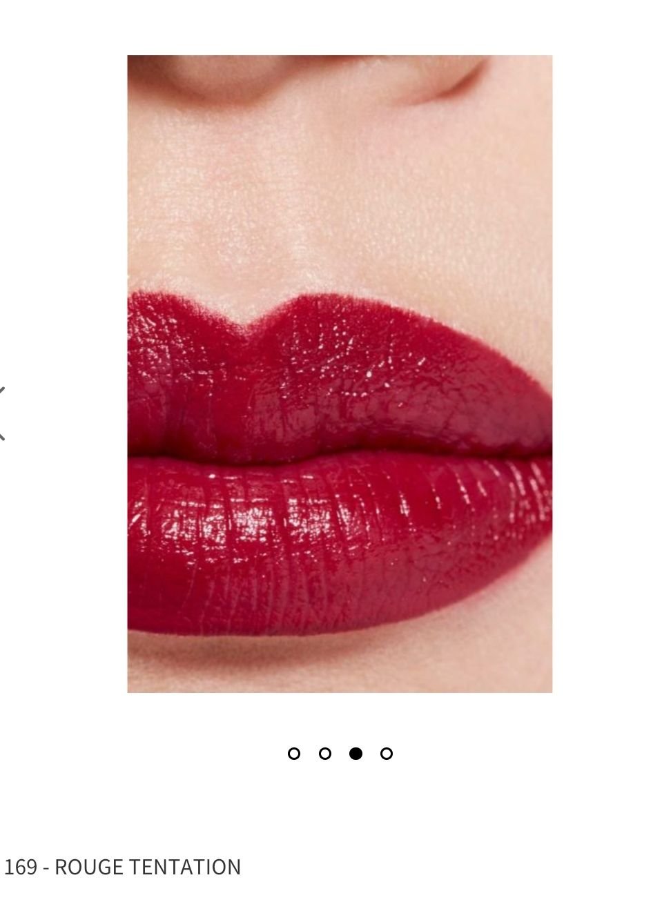 Chanel 香奈兒超炫耀的唇膏3g 色號169 ROUGE TENTATION | Yahoo奇摩拍賣