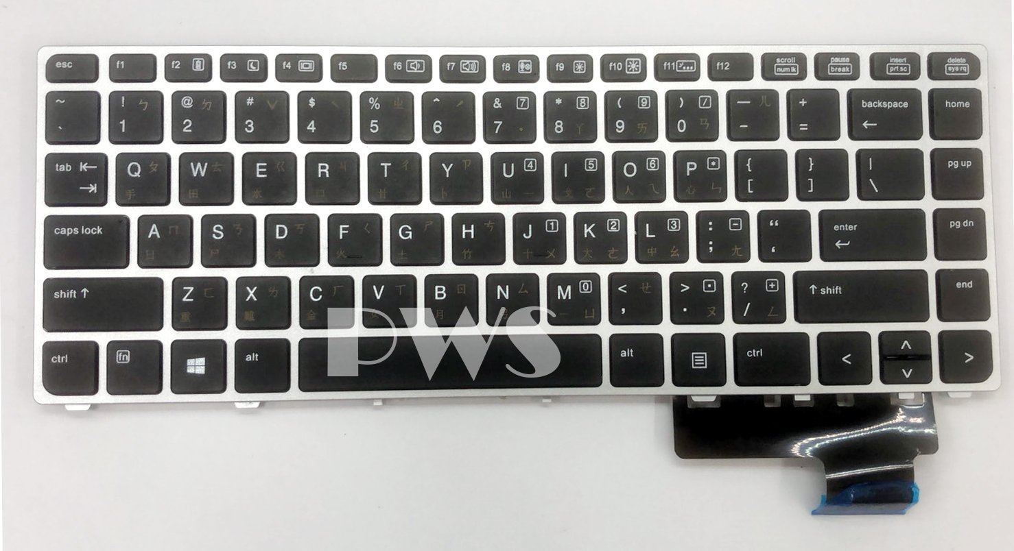 ☆【全新HP EliteBook Folio 9470m 9480M Keyboard 背光中文鍵盤