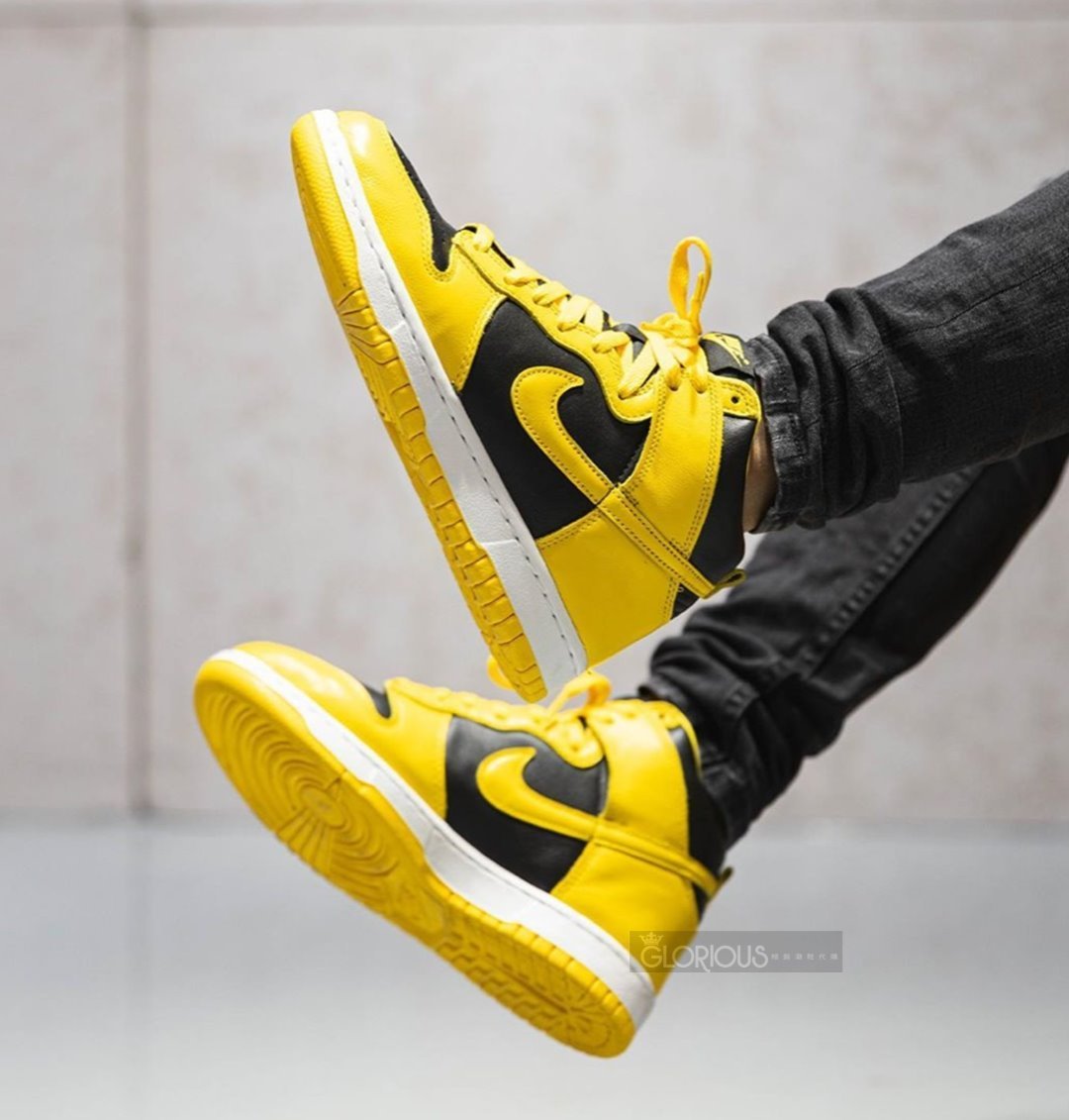 Nike Dunk High SP Varsity Maize 黑黃CZ8149-002【GLORIOUS代購