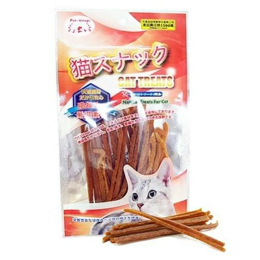 魔法村 PV 貓專用系列零食 薄切雞肉片 細切鮪魚條 貓零食