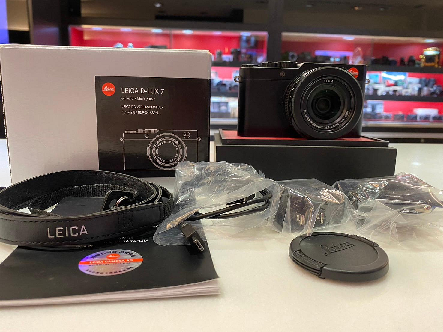 【日光徠卡台中】LEICA  D-LUX7 黑色 公司貨 已過保 中古 二手