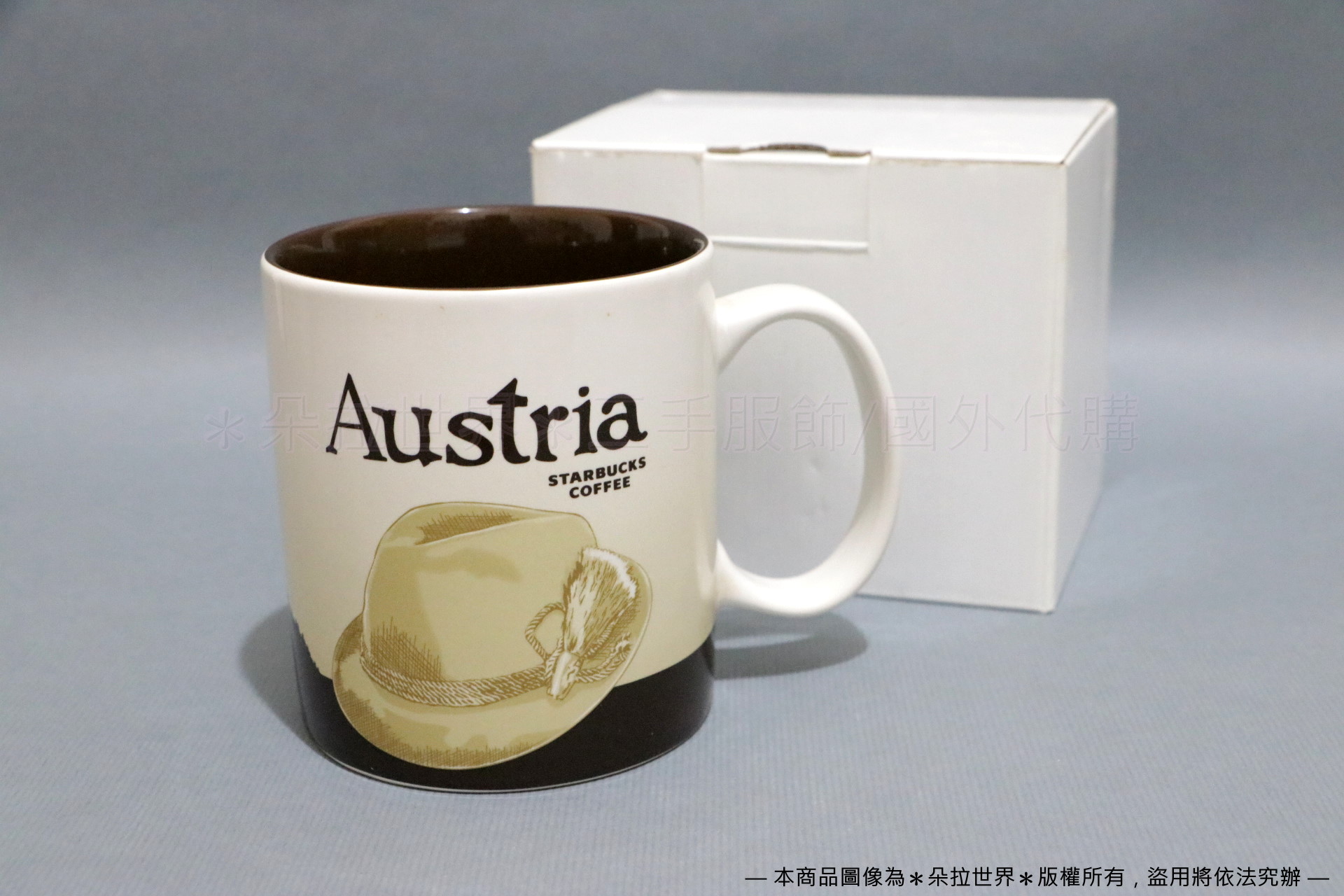 ⦿ 奧地利 Austria 2017款 》星巴克STARBUCKS 城市馬克杯 經典款 典藏系列 ICON杯 473ml