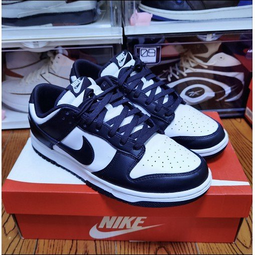 正品】耐克Nike Dunk Low 黑白熊貓男DD1391-100 女DD1503-101