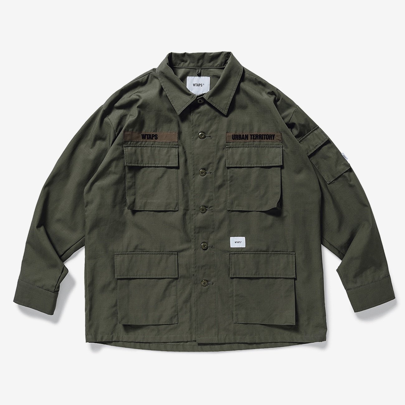 wtaps JUNGLE 02/ LS/ COTTON. POPLIN M - トップス