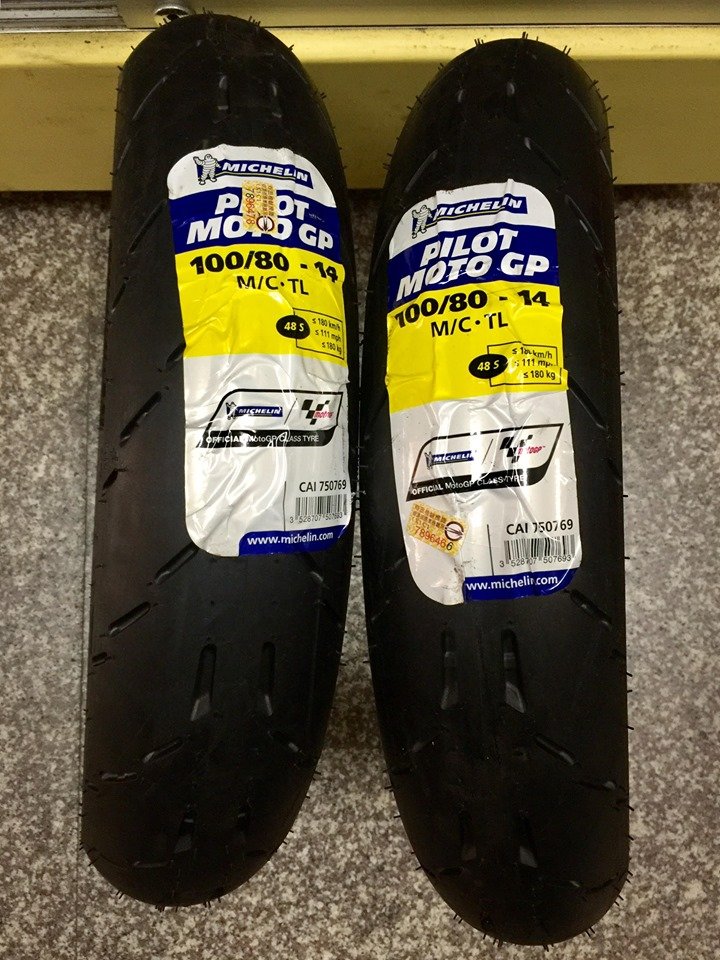 【阿齊】MICHELIN PILOT MOTO GP 100/80-14 米其林輪胎 100 80 14,GOGORO2