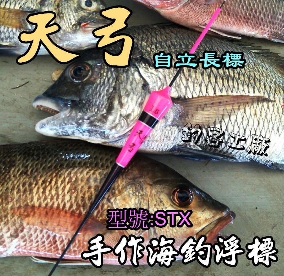 自作自售~手作海釣浮標~天弓 自重自立*長標*短標*(型號:STX)