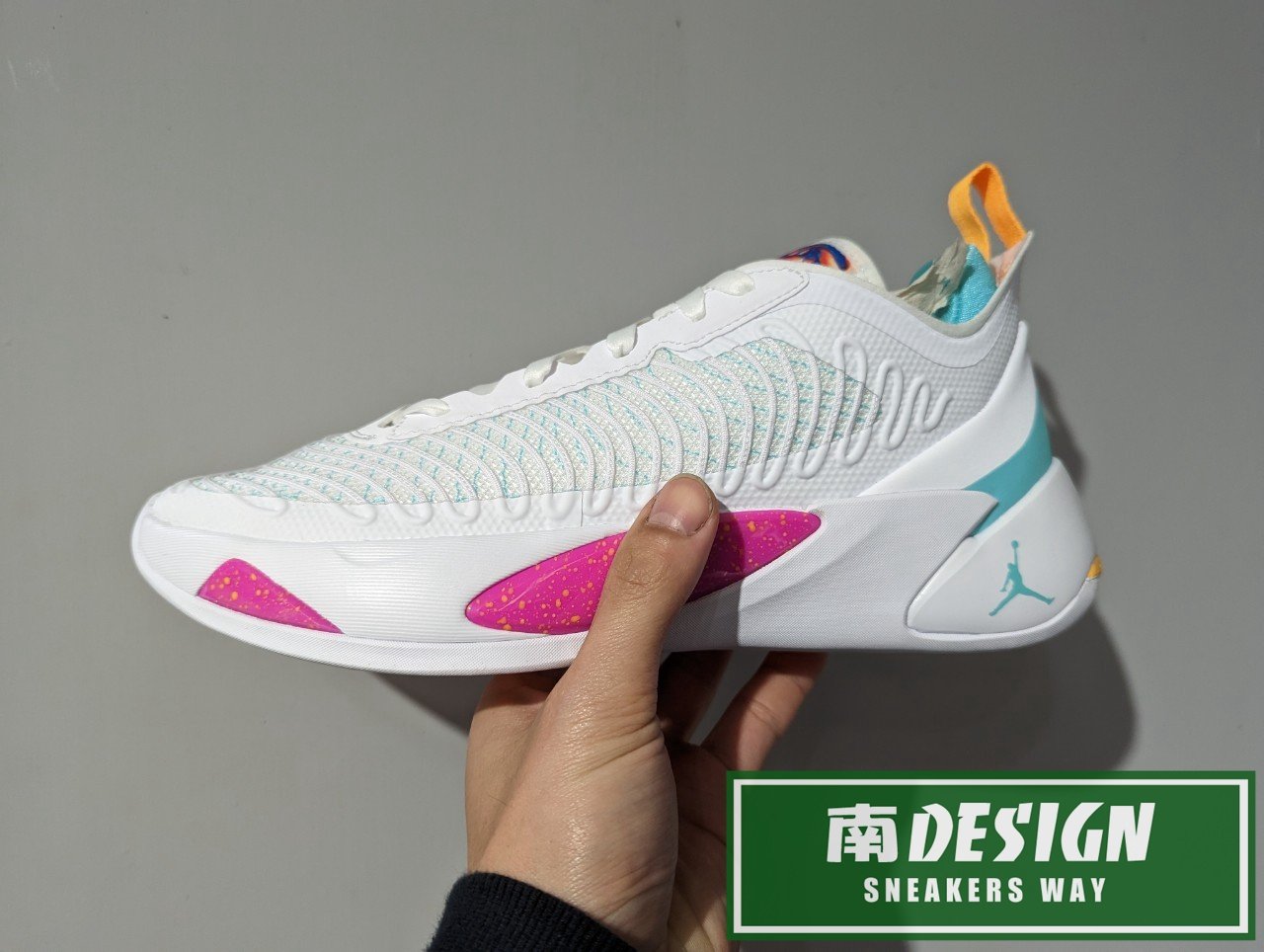 南🔥2023 1月NIKE JORDAN LUKA 1 PF 籃球鞋喬丹包覆男款白桃粉DQ6510