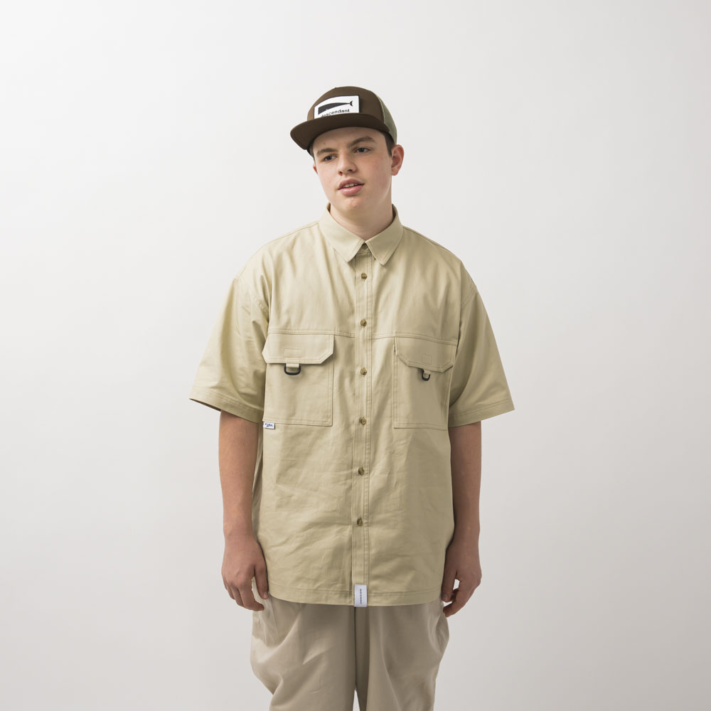 日貨代購CITY】2022SS DESCENDANT TWILL FISHING SS SHIRT DCDT襯衫