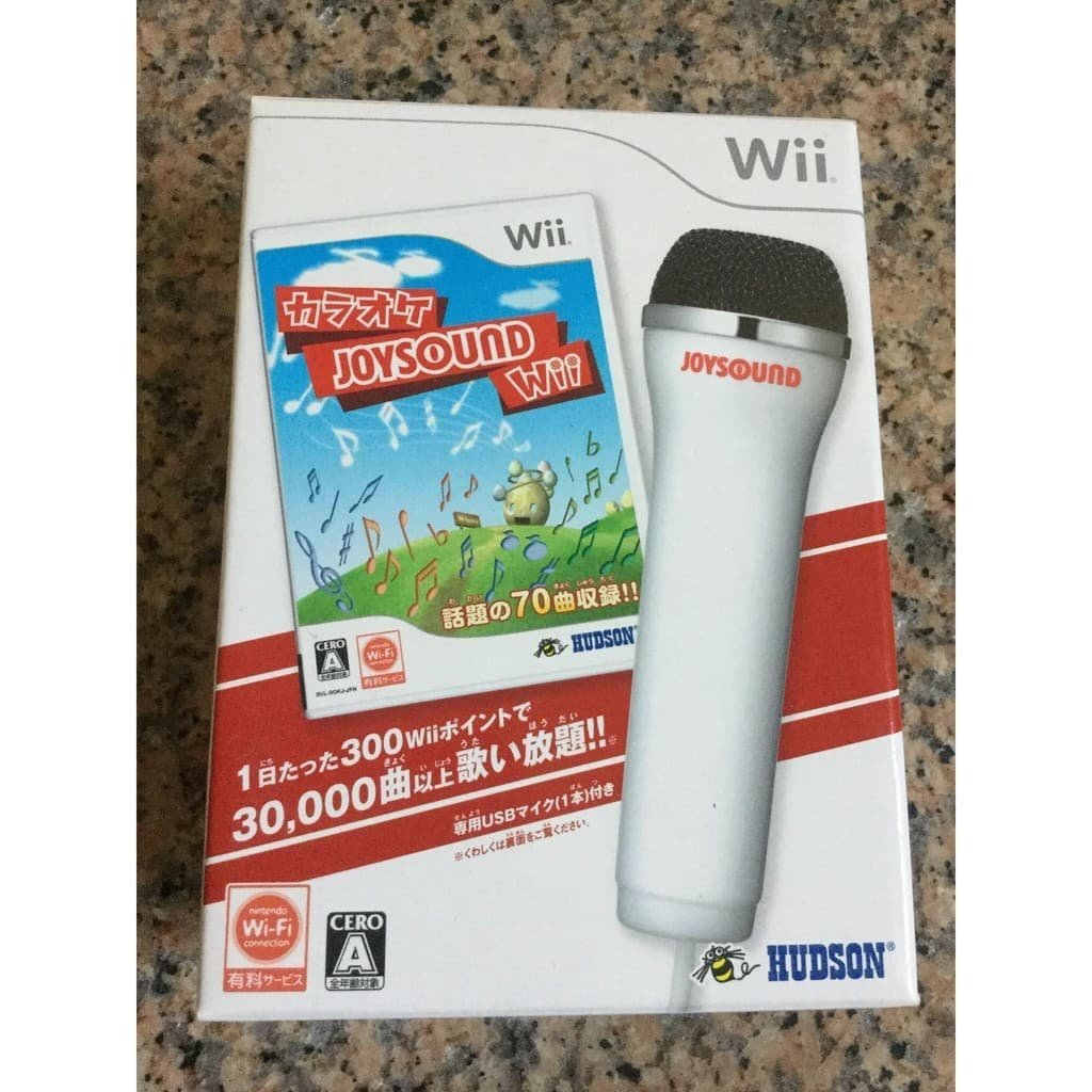 二手良品 任天堂wii Wii U 配件有線麥克風遊戲麥克風mic 現貨 完整盒裝 遊戲片請注意 標 Yahoo奇摩拍賣