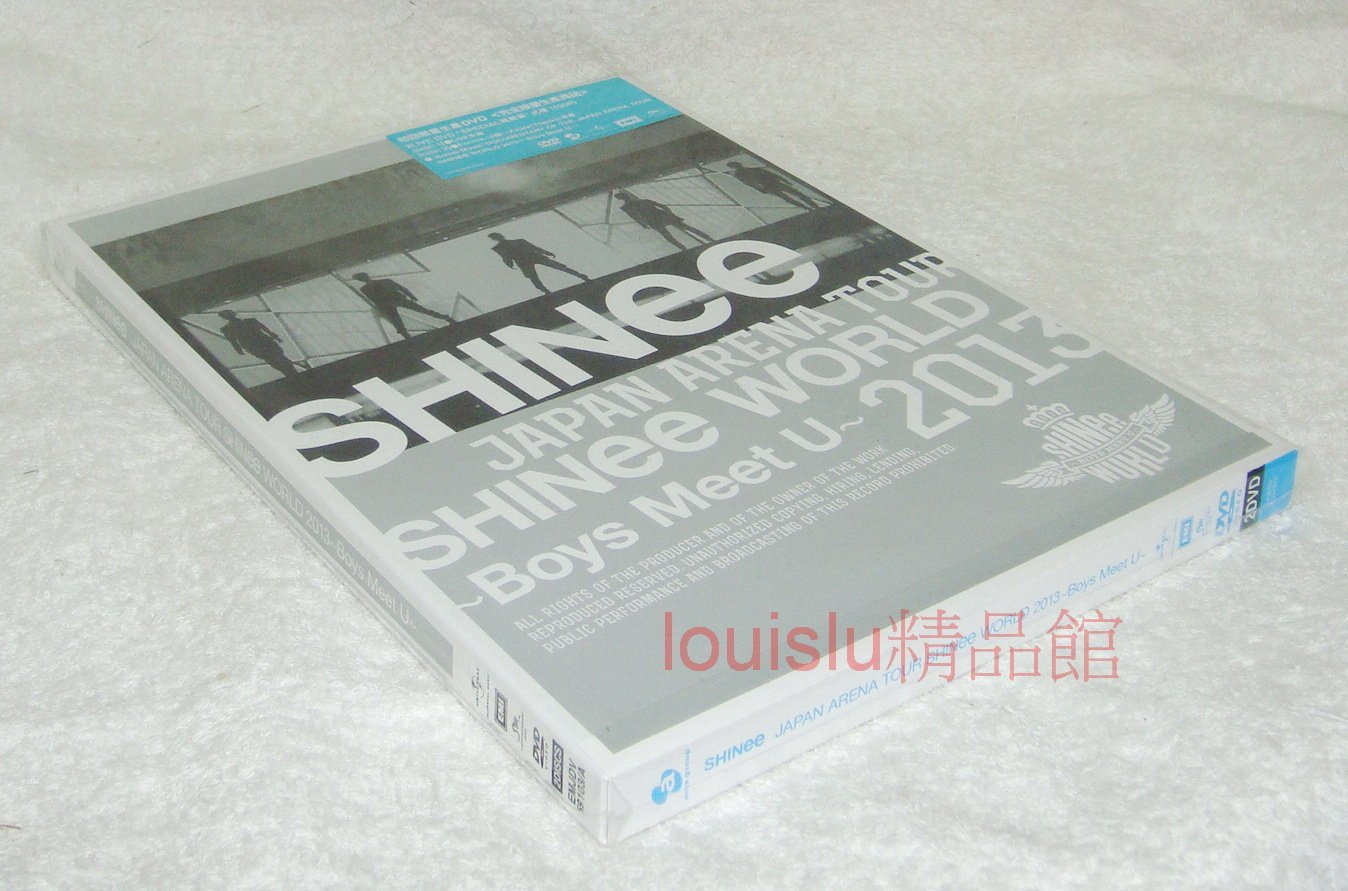 中文字幕】JAPAN ARENA TOUR SHINee WORLD 2013 Boys Meet U 台版2 DVD