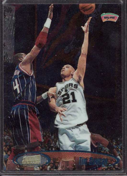 98-99 STADIUM CLUB ONE OF A KIND #148 TIM DUNCAN 限量150張| Yahoo