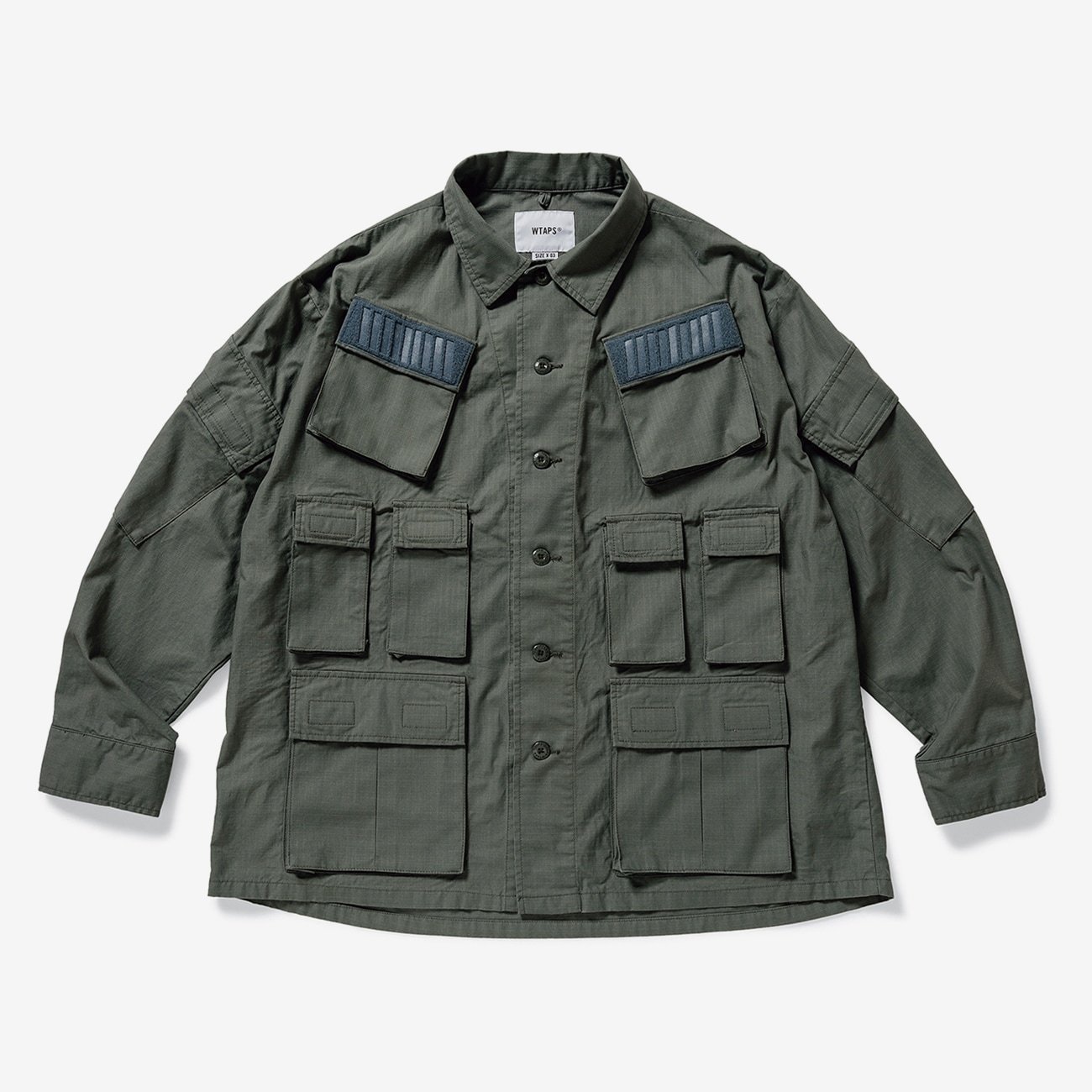 本命ギフト WTAPS 2019 01 COTTON MODULAR(Lsize/ORIVE DRAB)19 メンズ