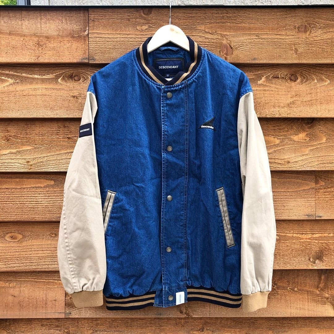 日貨代購CITY】2019AW DESCENDANT SQUAD DENIM JACKET 牛仔拼接外套