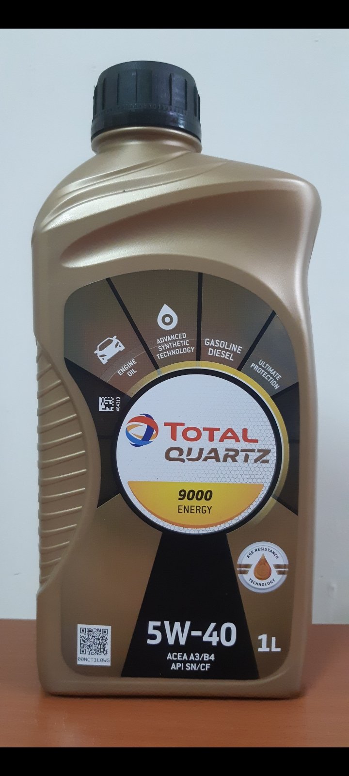 〝機油便利站〞【TOTAL】QUARTZ 9000 ENERGY 5W40/5W-40 頂級合成機油