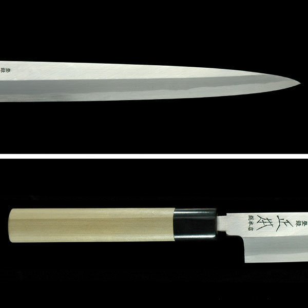 一鑫餐具【正本MASAMOTO本霞・玉白鋼柳刃300mm KS0430】日本料理專用