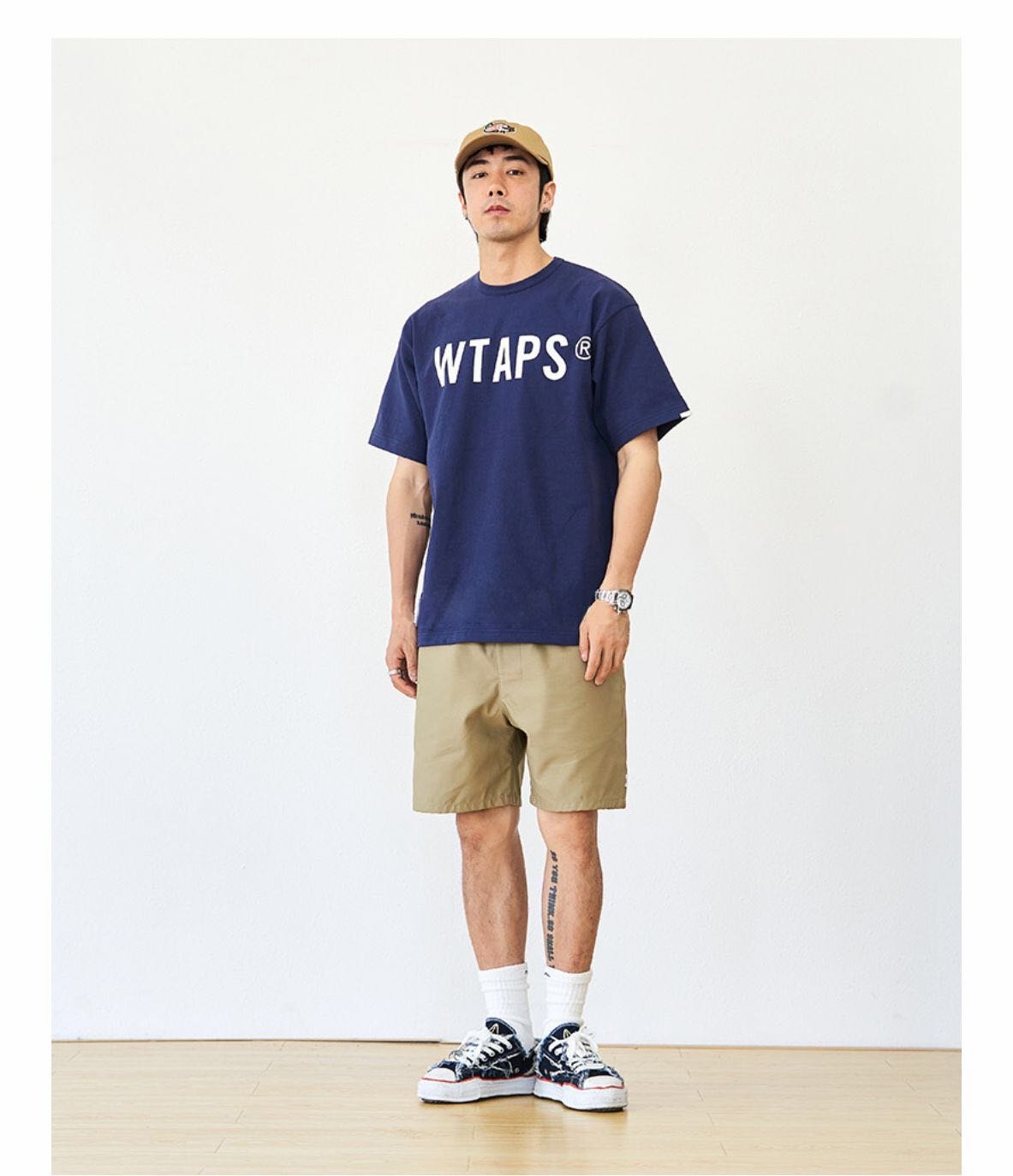 希望商店】 WTAPS BANNER / SS / COTTON 21SS 雙面WTVUA LOGO 短袖T恤