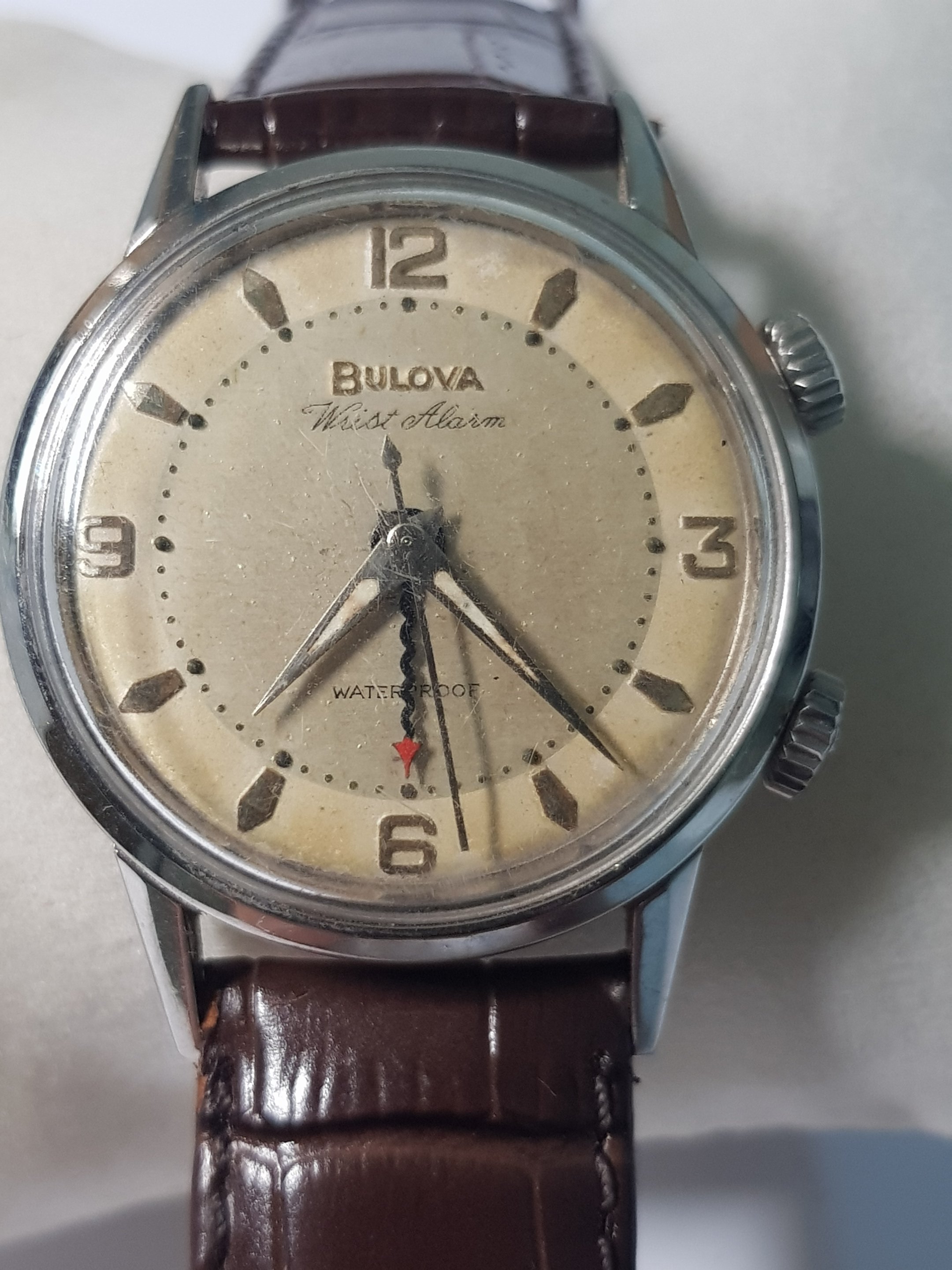 BULOVA 寶路華 手上鍊響鈴古董錶