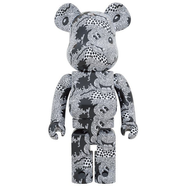 BEETLE BE@RBRICK KEITH HARING 凱斯哈林MICKEY 米奇藝術家400% 100