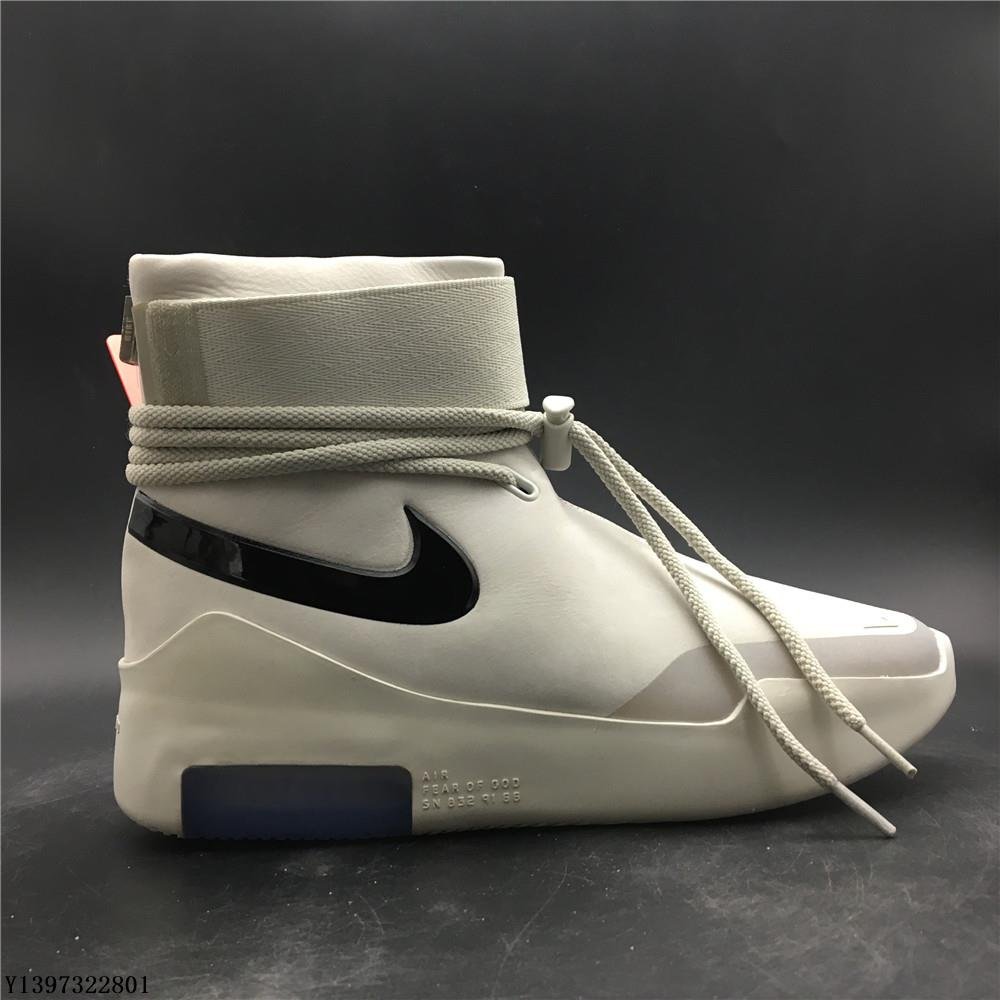 Nike AIR Fear of God FOG Shoot 米白黑時尚籃球鞋AT9915-002 | Yahoo