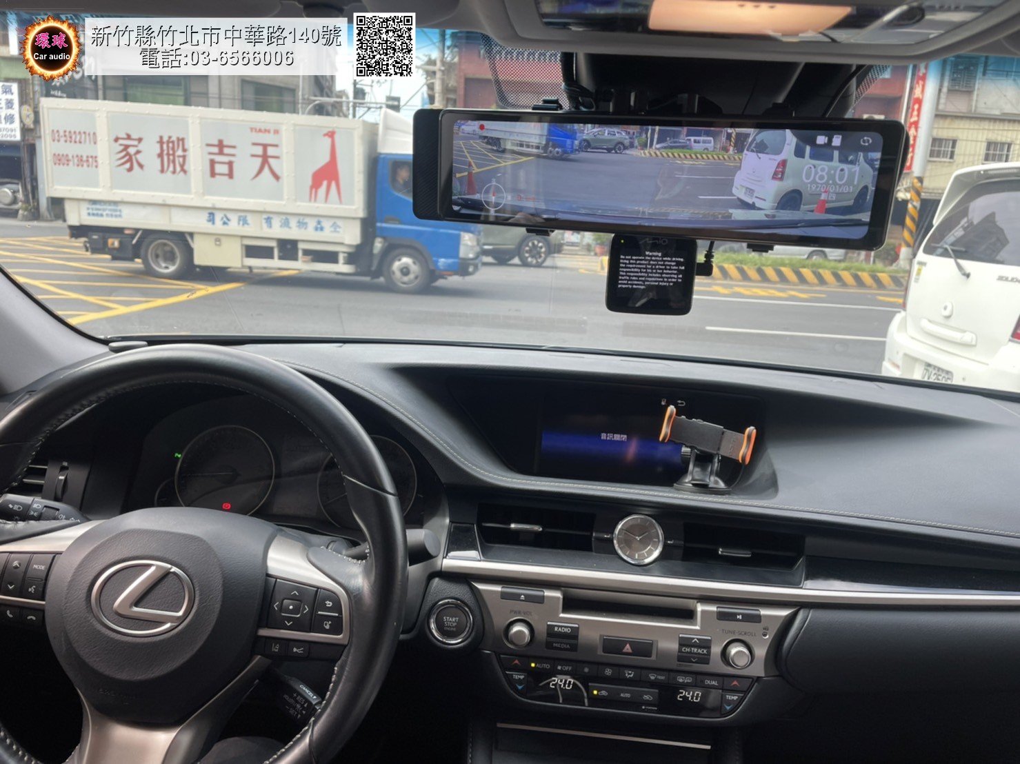 環球汽車音響~ 凌志 ES200 CARDIO CML-160S電子後視鏡.4K高畫質.GPS內建測速功能