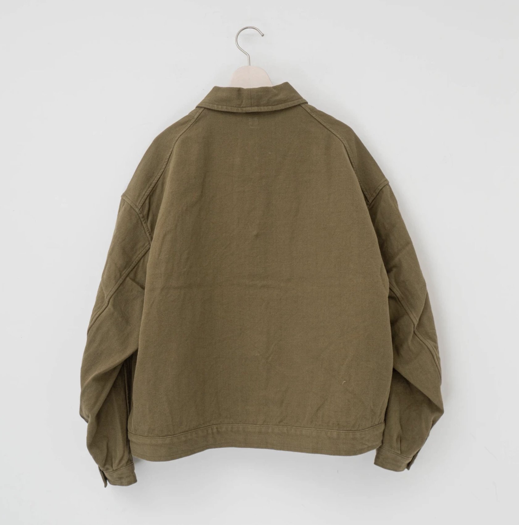 少穿近全新2021AW KAPTAIN SUNSHINE MECHANIC JACKET 軍綠色40號